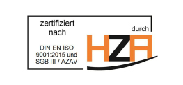 Zertifiziert nach HZA